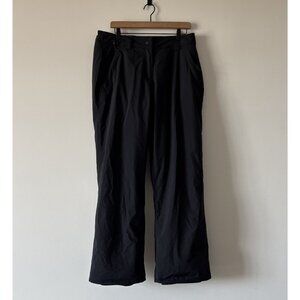 Obermeyer Women’s Ski Pants Snow Pants Size 12 Black Outerwear Winter Minimalist